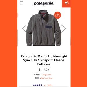 Patagonia Fleece Pullover